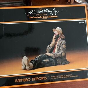 Emmett Kelly SCULPTURE "BEDTIME" CLOWN, Original Box NEW